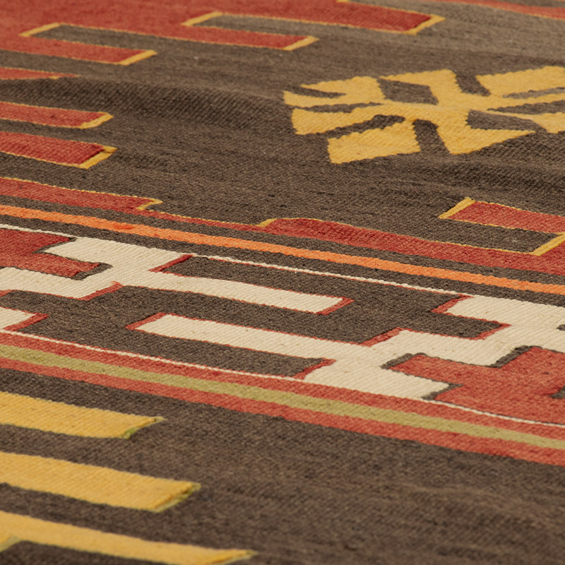 Corredor Vintage Afyon Kilim - 74 cm x 190 cm - K0089123