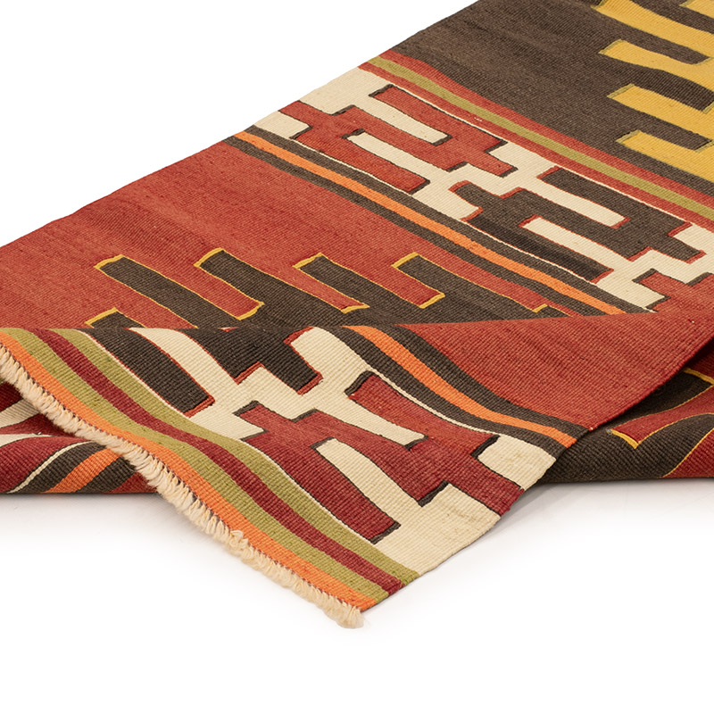 Corredor Vintage Afyon Kilim - 74 cm x 190 cm - K0089123
