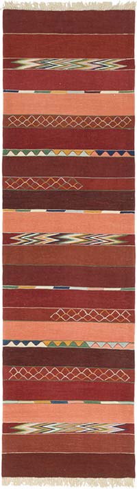 Corredor Nueva Alfombra Turca Kilim - 88 cm x 310 cm