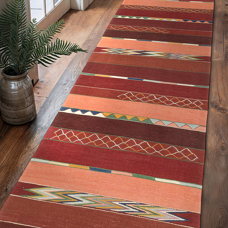 Corredor Nueva Alfombra Turca Kilim - 88 cm x 310 cm - K0089130