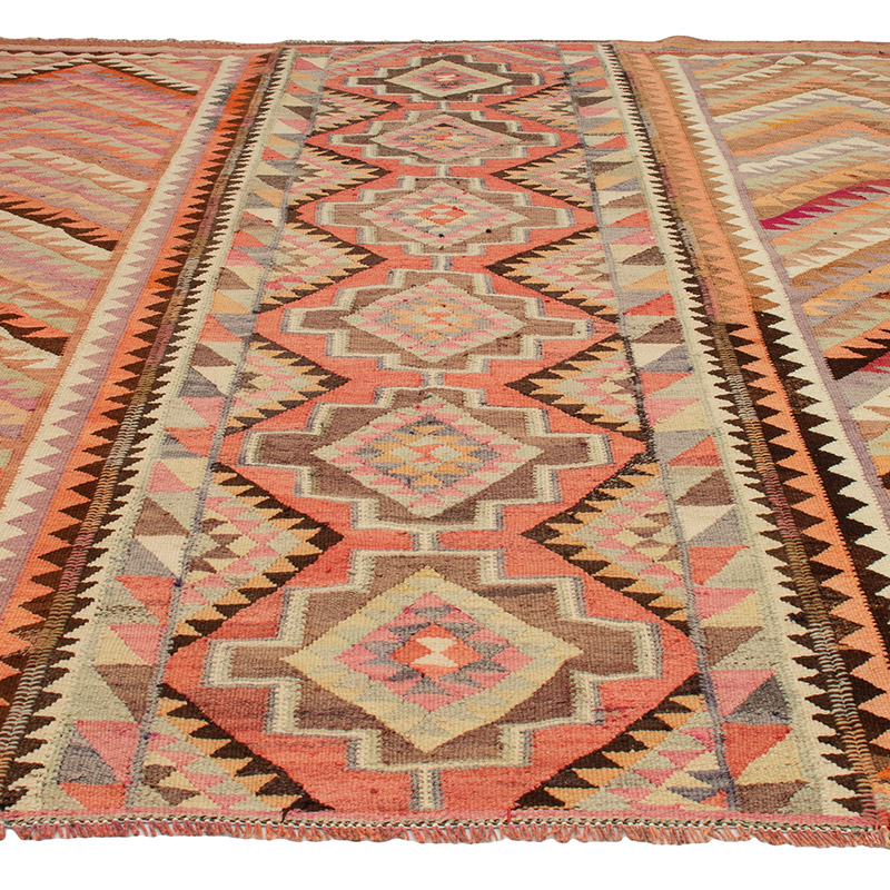 Alfombra Vintage Kilim Turca - 270 cm x 302 cm - K0089139