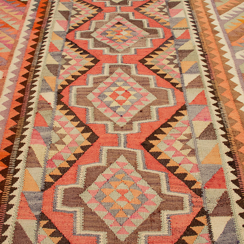 Alfombra Vintage Kilim Turca - 270 cm x 302 cm - K0089139