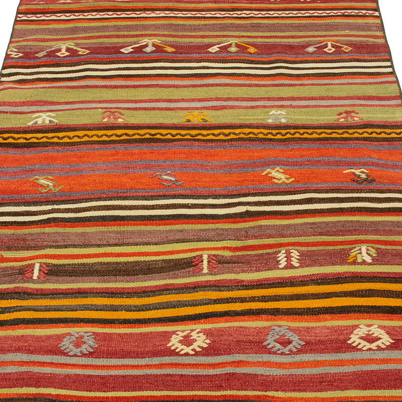 Kilim Vintage Turco de Pasillo - 101 cm x 228 cm - K0089149