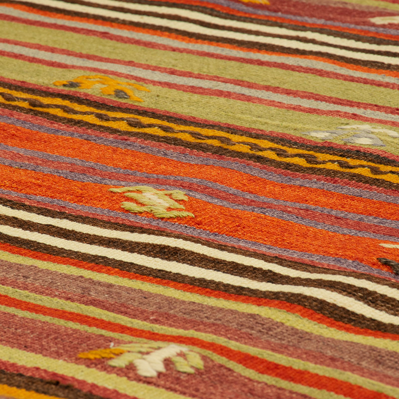 Kilim Vintage Turco de Pasillo - 101 cm x 228 cm - K0089149