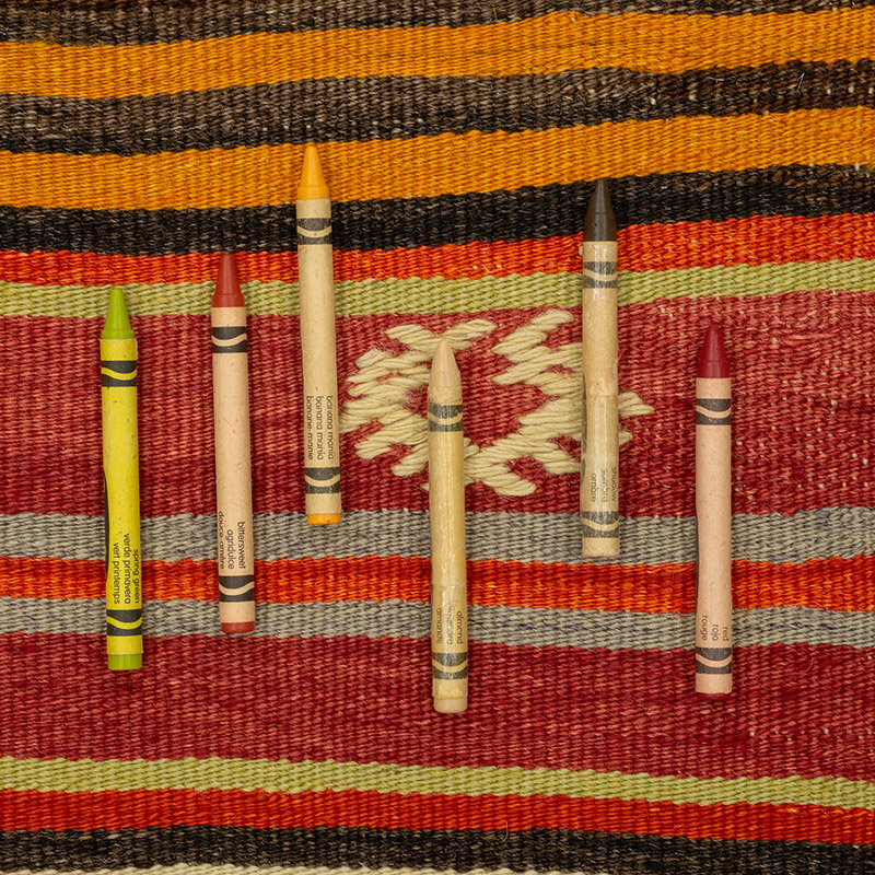 Kilim Vintage Turco de Pasillo - 101 cm x 228 cm - K0089149