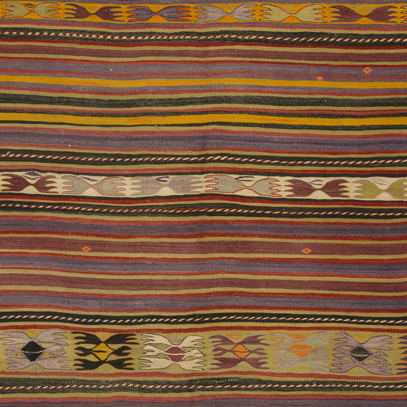 Alfombra Konya Kilim Vintage - 152 cm x 266 cm - K0089151