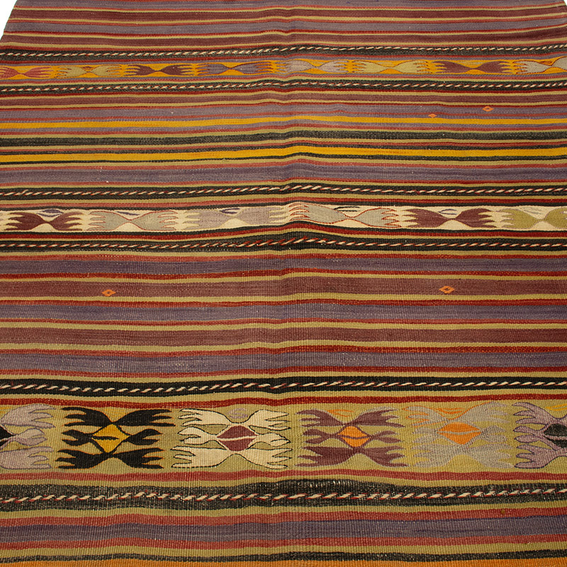 Alfombra Konya Kilim Vintage - 152 cm x 266 cm - K0089151