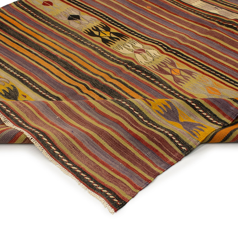Alfombra Konya Kilim Vintage - 152 cm x 266 cm - K0089151
