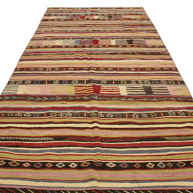 Alfombra Vintage Afyon Kilim - 139 cm x 345 cm - K0089160