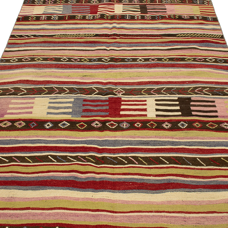 Alfombra Vintage Afyon Kilim - 139 cm x 345 cm - K0089160
