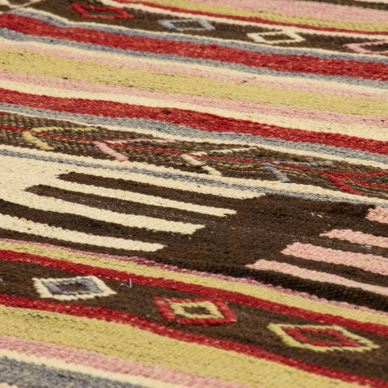 Alfombra Vintage Afyon Kilim - 139 cm x 345 cm - K0089160