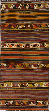 Alfombra Konya Kilim Vintage - 127 cm x 286 cm