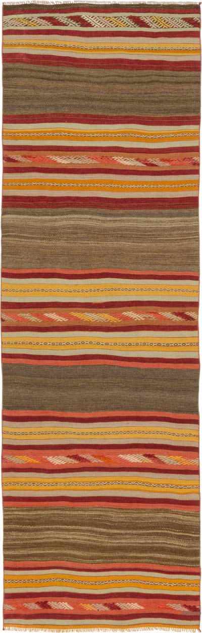 Kilim Vintage Turco de Pasillo - 90 cm x 284 cm