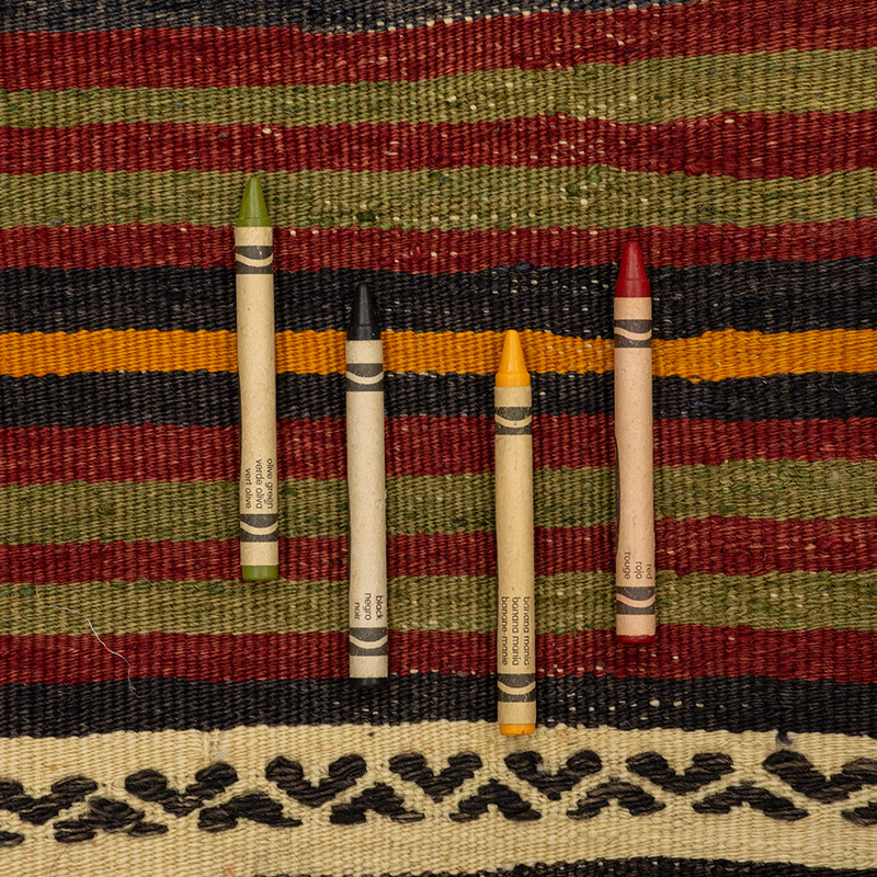 Alfombra Vintage Kilim Turca - 145 cm x 241 cm - K0089164