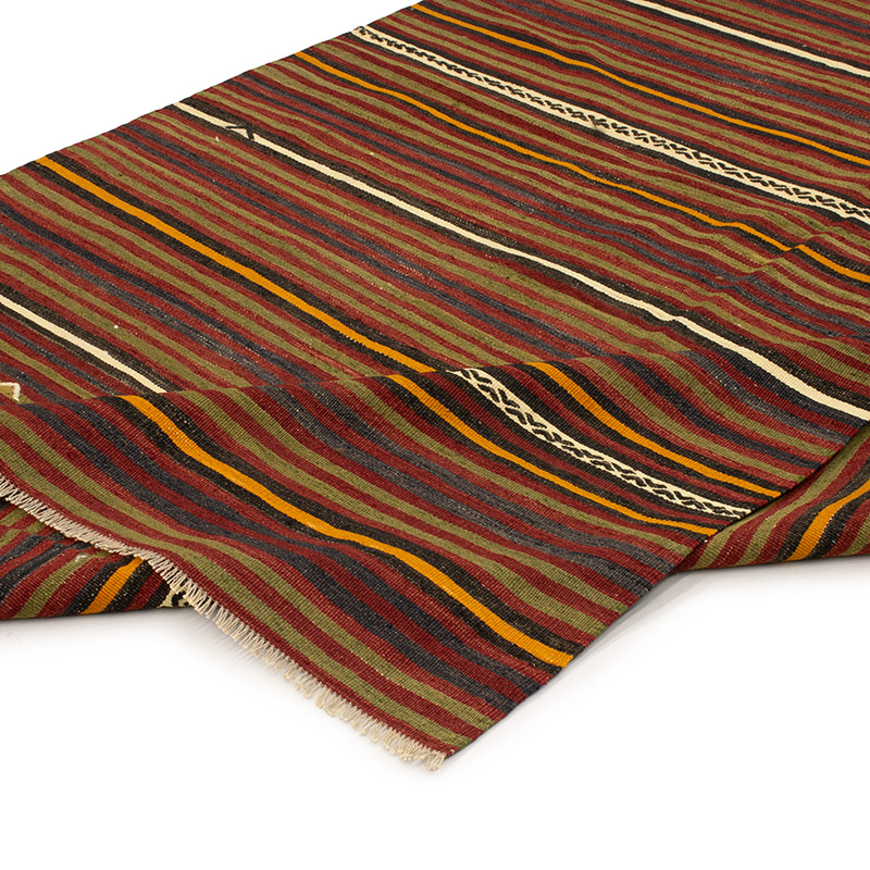 Alfombra Vintage Kilim Turca - 145 cm x 241 cm - K0089164