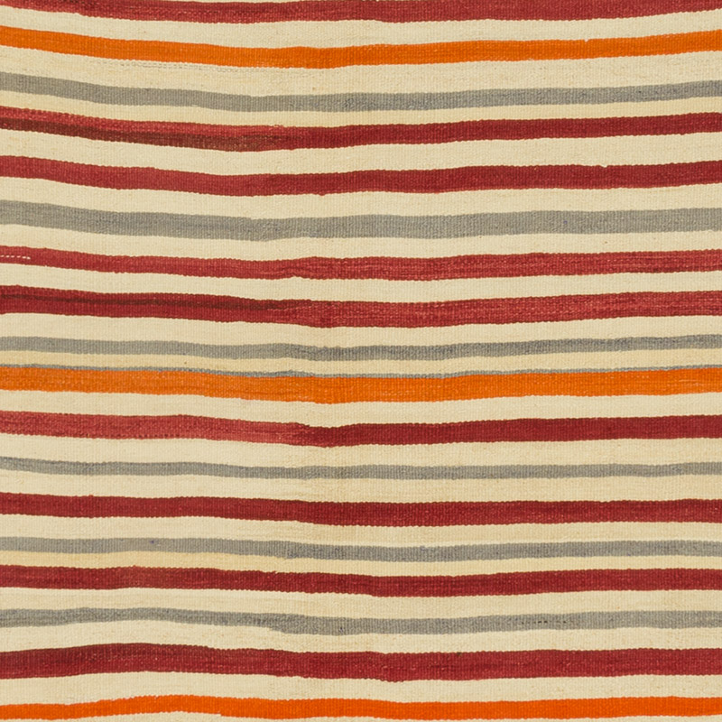 Vintage Turkish Kilim Runner - 4' 10" x 12' 7" (58" x 151") - K0089166