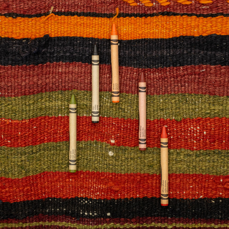 Vintage Turkish Kilim Runner - 5' 1" x 13' 7" (61" x 163") - K0089172