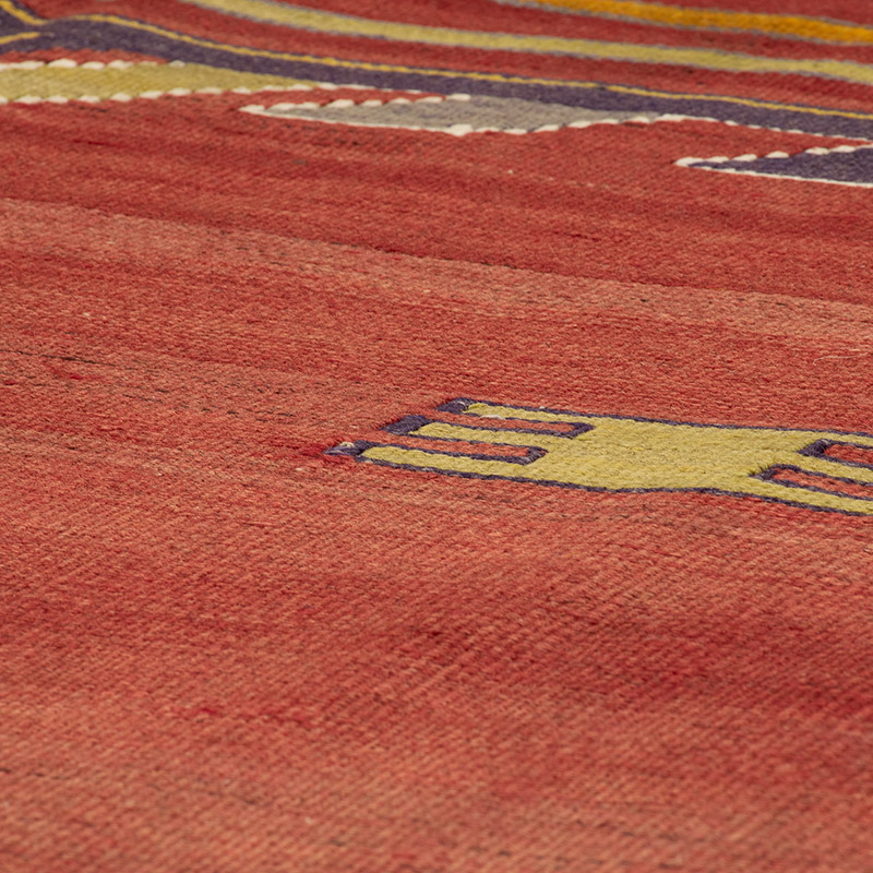 Alfombra Vintage Balikesir Kilim - 153 cm x 220 cm - K0089173