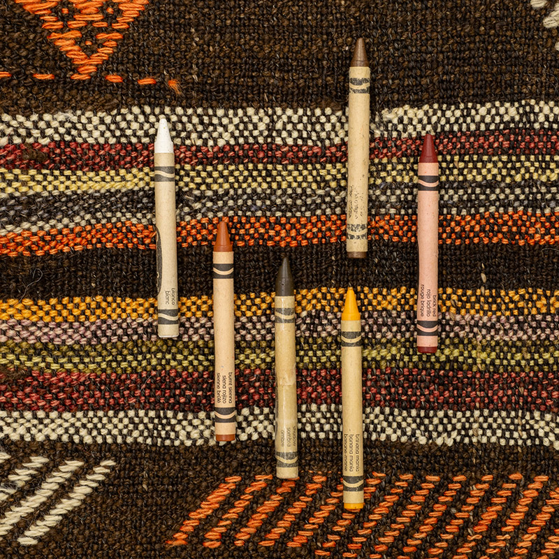 Vintage Turkish Kilim Rug - 6' 1" x 10' 10" (73" x 130") - K0089175