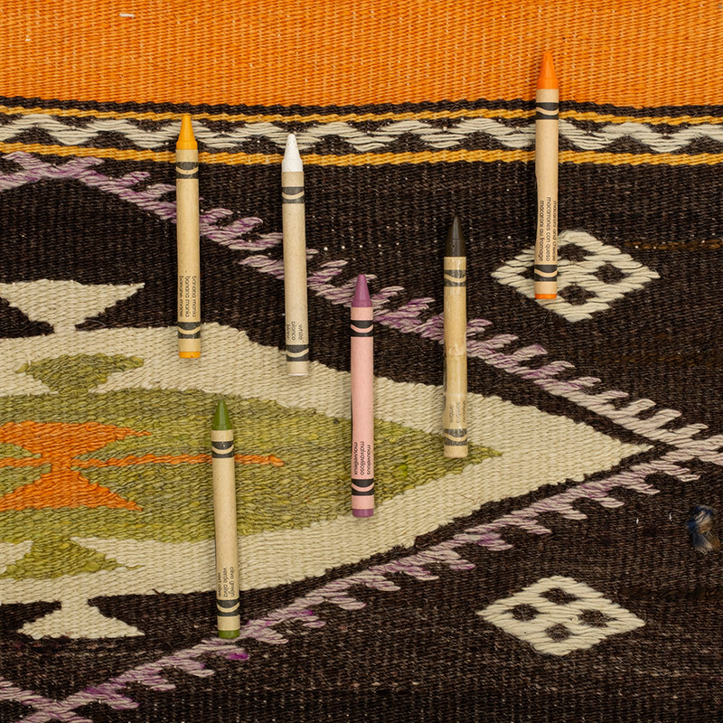Vintage Manisa Kilim Rug - 5' 3" x 7' 1" (63" x 85") - K0089177