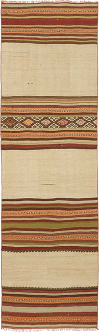 Kilim Vintage Turco de Pasillo - 66 cm x 219 cm