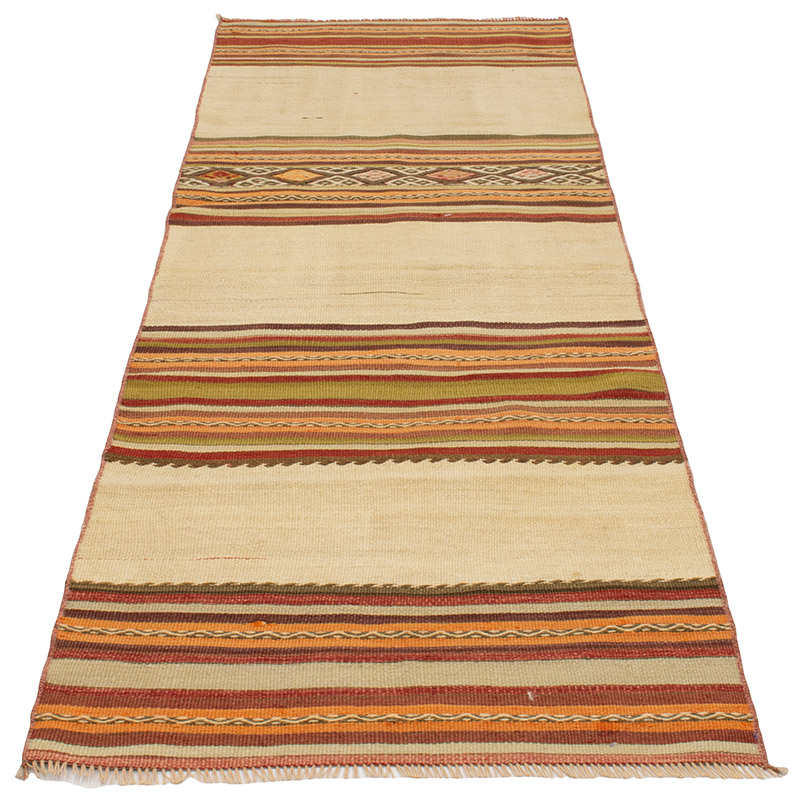 Vintage Turkish Kilim Runner - 2' 2" x 7' 2" (26" x 86") - K0089180