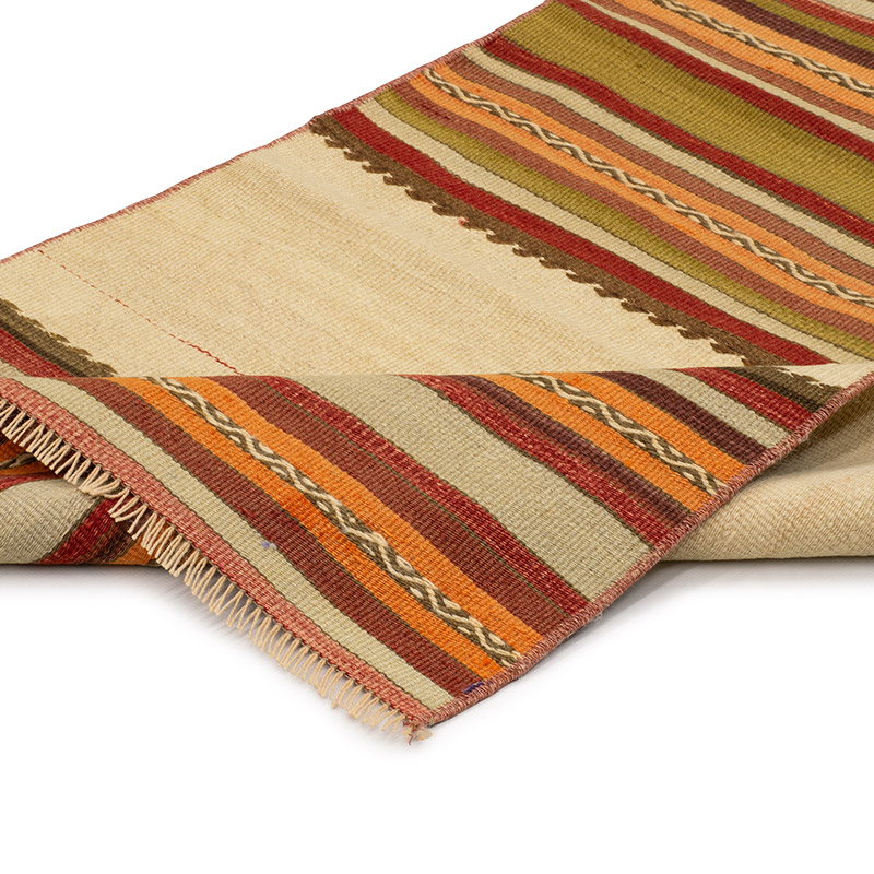 Vintage Turkish Kilim Runner - 2' 2" x 7' 2" (26" x 86") - K0089180