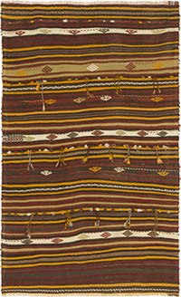 Alfombra Vintage Kilim Turca - 111 cm x 183 cm