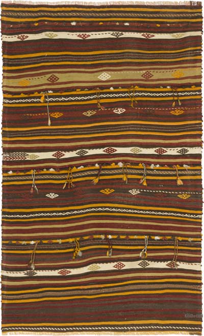 Alfombra Vintage Kilim Turca - 111 cm x 183 cm