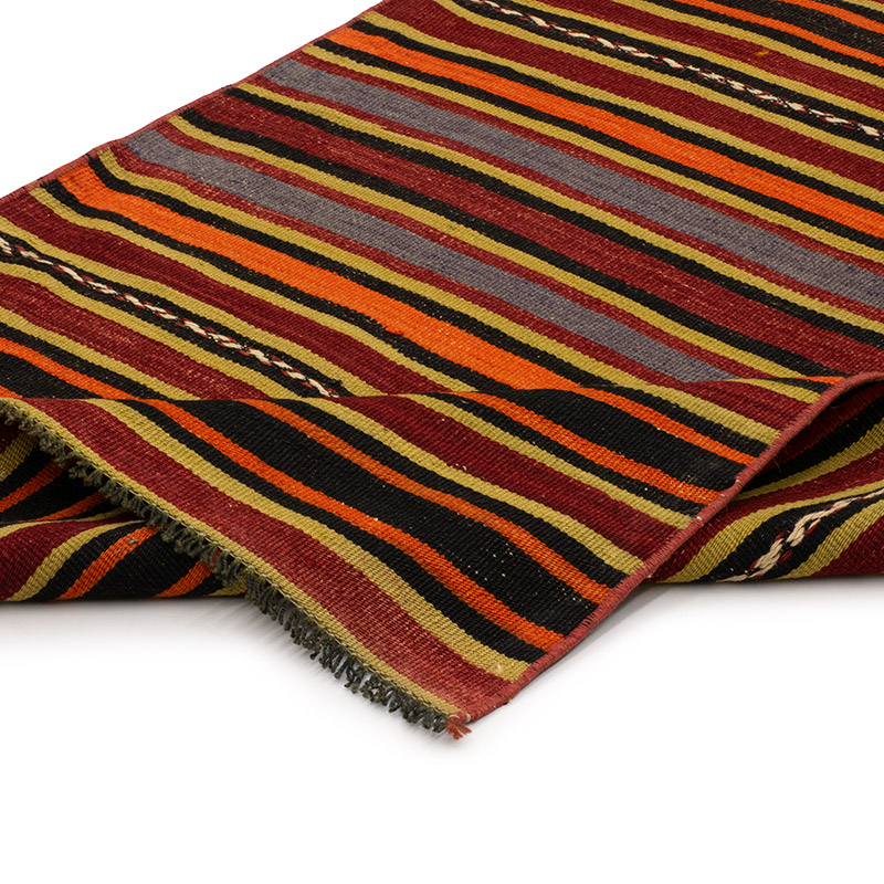 Vintage Turkish Kilim Runner - 2' 7" x 22'  (31" x 264") - K0089185