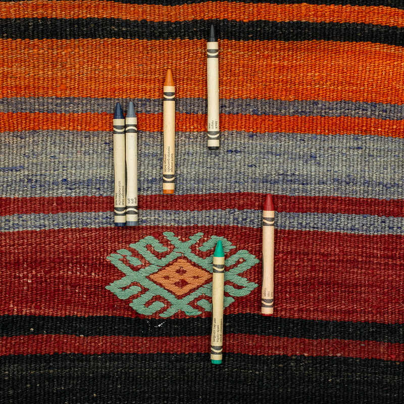 Vintage Turkish Kilim Runner - 2' 11" x 21' 7" (35" x 259") - K0089186