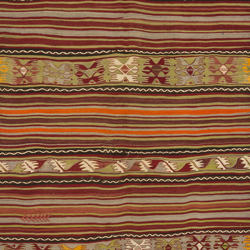Alfombra Konya Kilim Vintage - 150 cm x 300 cm - K0089192