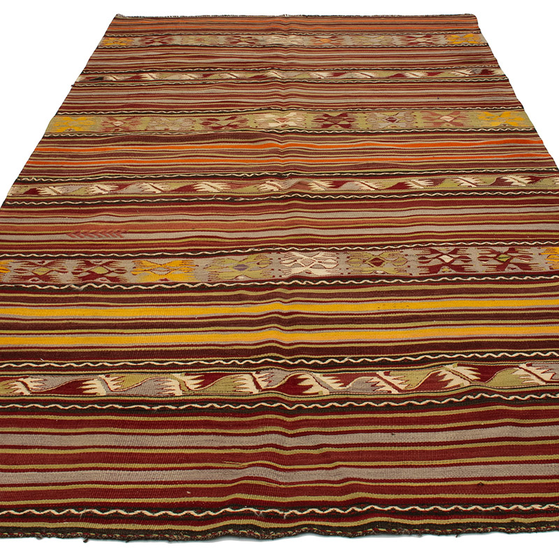 Alfombra Konya Kilim Vintage - 150 cm x 300 cm - K0089192