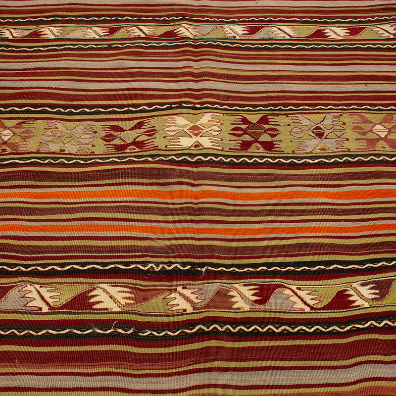 Alfombra Konya Kilim Vintage - 150 cm x 300 cm - K0089192
