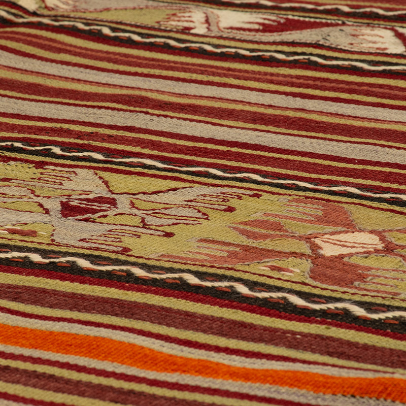 Alfombra Konya Kilim Vintage - 150 cm x 300 cm - K0089192