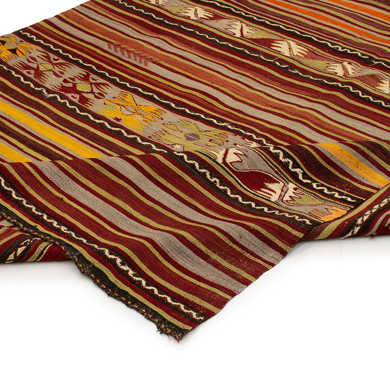 Alfombra Konya Kilim Vintage - 150 cm x 300 cm - K0089192