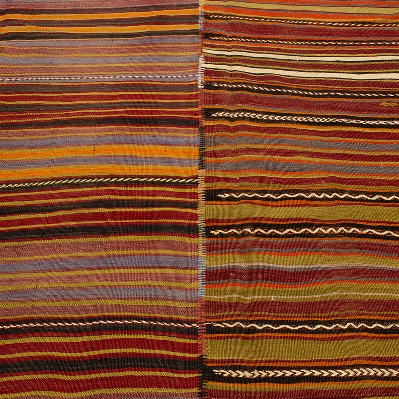 Alfombra Vintage Kilim Turca - 290 cm x 241 cm - K0089193
