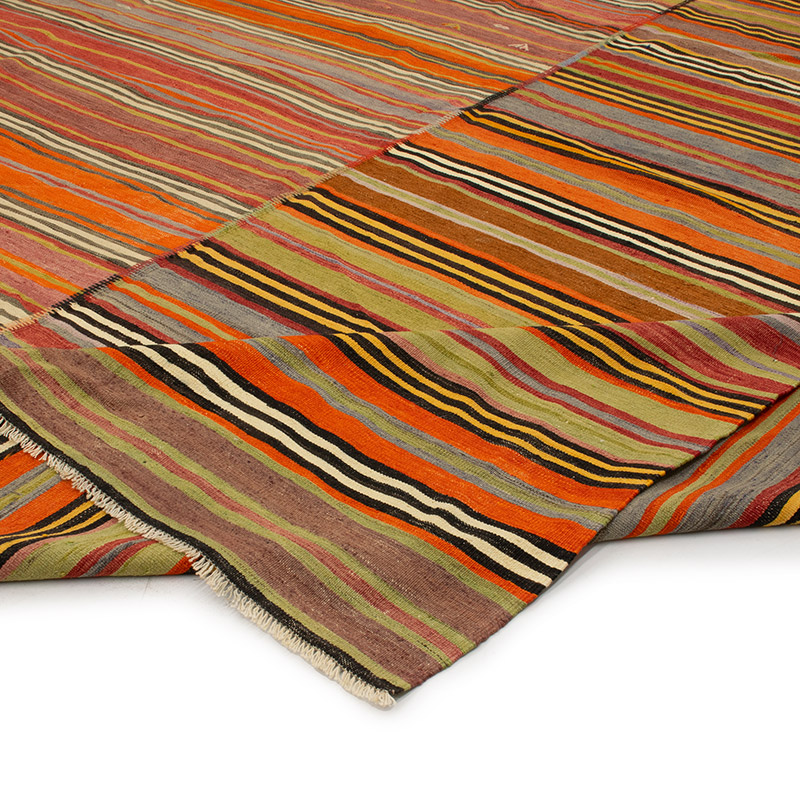 Alfombra Vintage Kilim Turca - 302 cm x 311 cm - K0089196