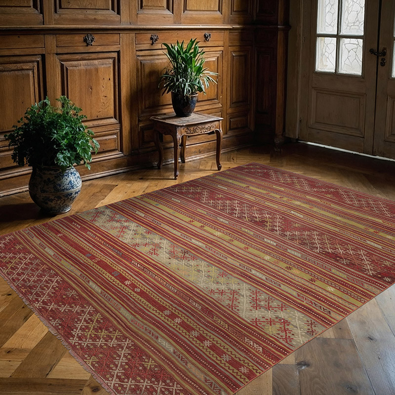 Alfombra Vintage Denizli Kilim - 170 cm x 222 cm - K0089200