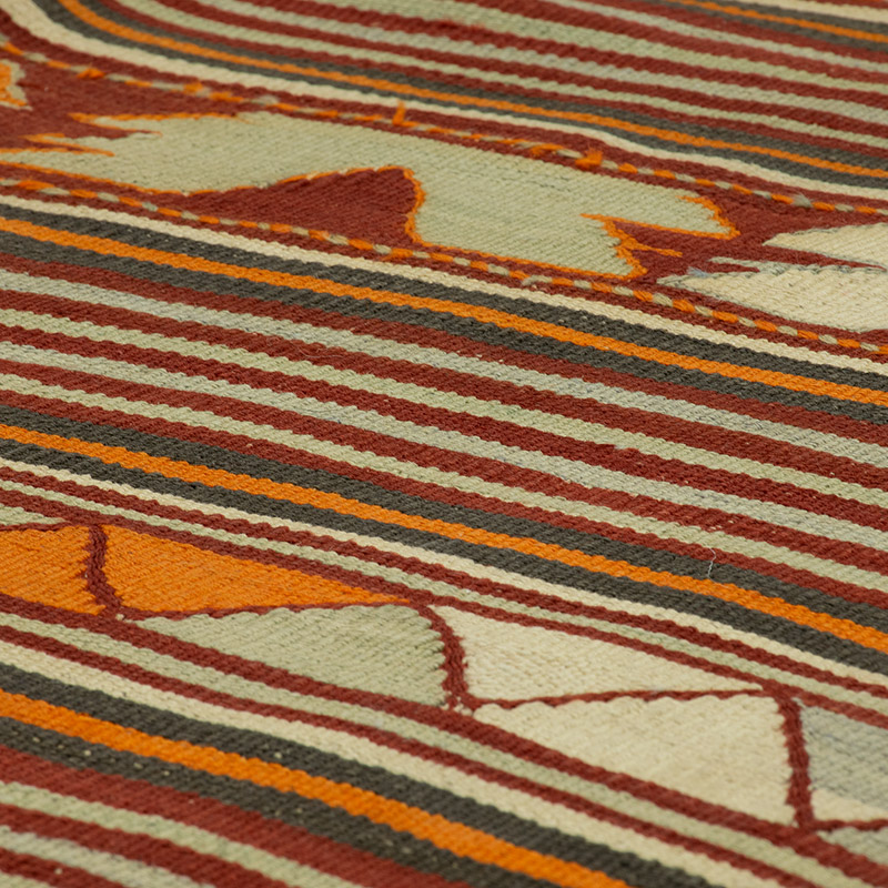Alfombra Konya Kilim Vintage - 133 cm x 201 cm - K0089202