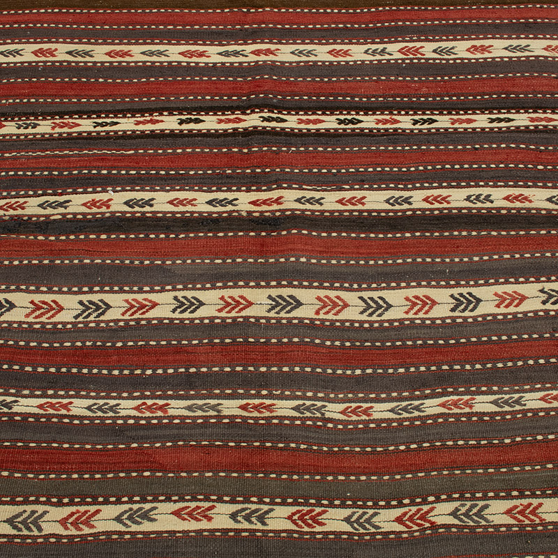 Alfombra Vintage Kilim Turca - 134 cm x 180 cm - K0089203
