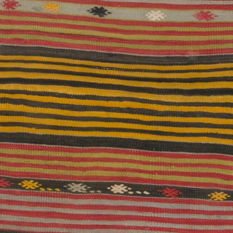 Vintage Turkish Kilim Runner - 2' 8" x 18' 8" (32" x 224") - K0089216