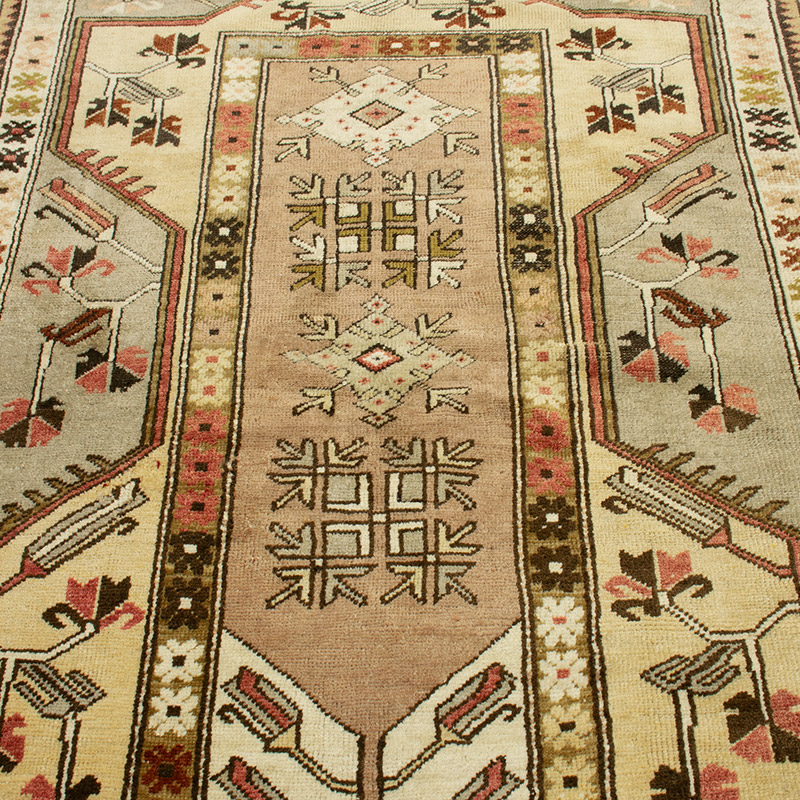 El Dokuma Vintage Hali - 119 cm x 180 cm - K0089217