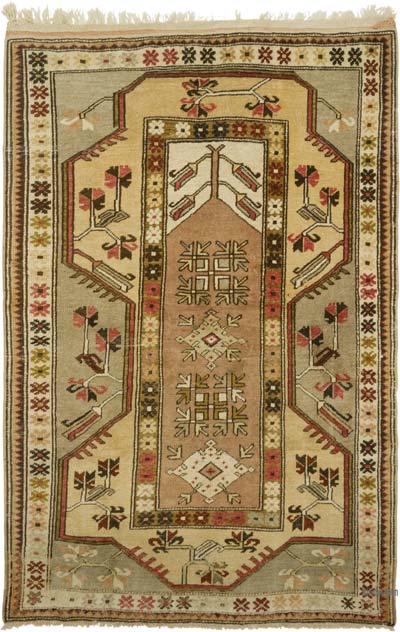 El Dokuma Vintage Hali - 119 cm x 180 cm