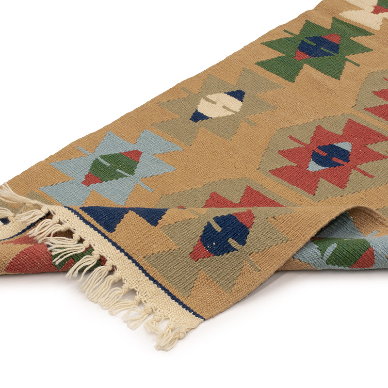 New Handwoven Turkish Kilim Runner - 1' 10" x 5' 9" (22" x 69") - K0089218