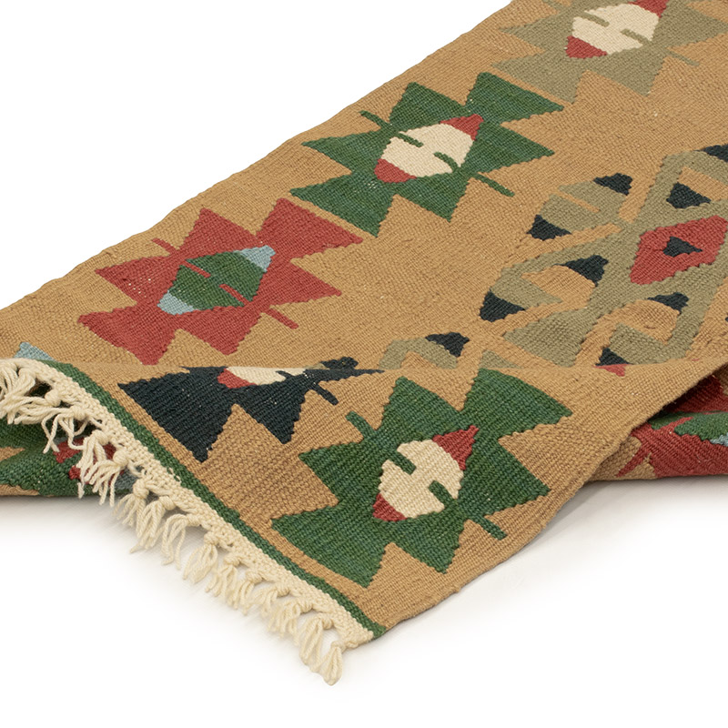 New Handwoven Turkish Kilim Runner - 1' 11" x 5' 8" (23" x 68") - K0089221