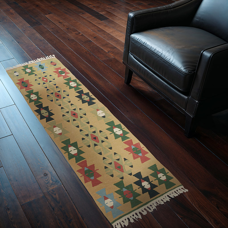 New Handwoven Turkish Kilim Runner - 1' 11" x 5' 8" (23" x 68") - K0089221