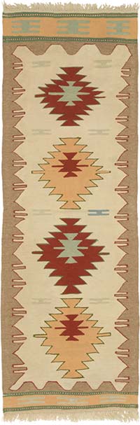 Corredor Nueva Alfombra Turca Kilim - 59 cm x 170 cm