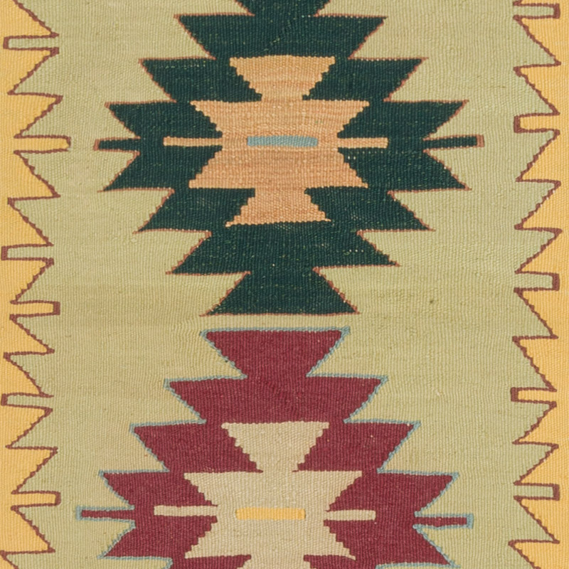 New Handwoven Turkish Kilim Runner - 2' 1" x 6'  (25" x 72") - K0089223