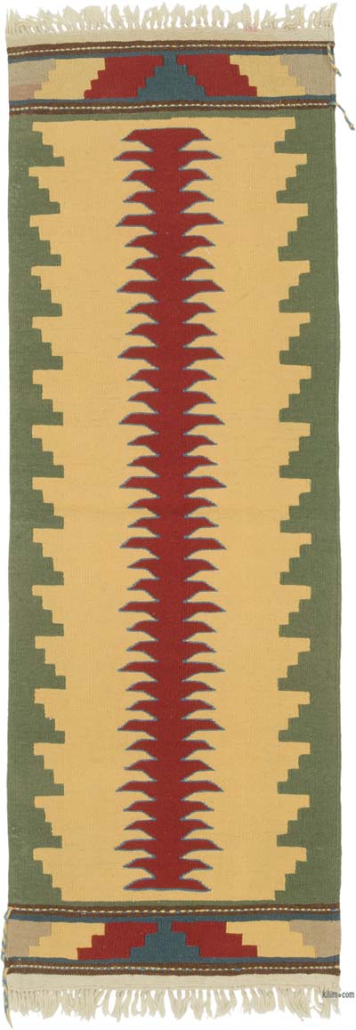 Yeni Kök Boya El Dokuma Yolluk Kilim - 61 cm x 175 cm